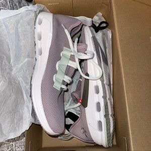 On cloud shoes